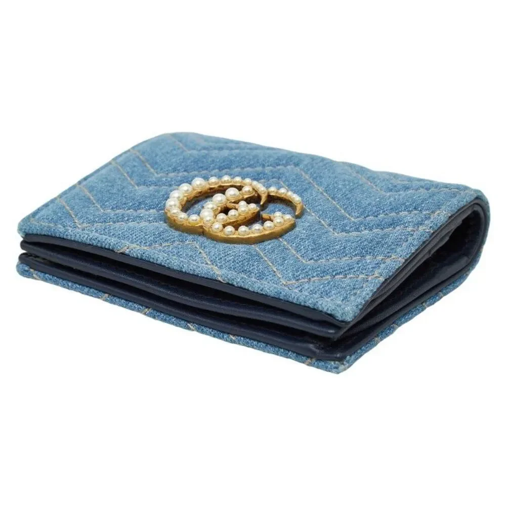Gucci GG Marmont Compact Bi-fold Wallet